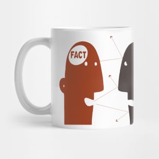 Cognitive Dissonance - Facts vs Beliefs Mug